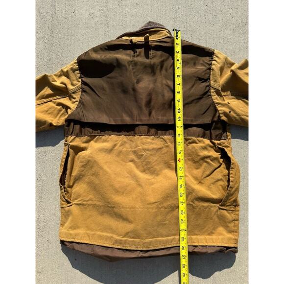 Vintage 70s Saftbak Duck Hunting Jacket Canvas Game Pouch Behind Water Repellent - Picture 11 of 16